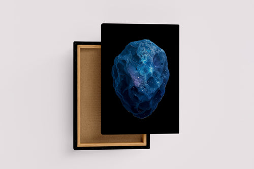 ai creation, giant asteroid, ai art, art, kanvas tablo