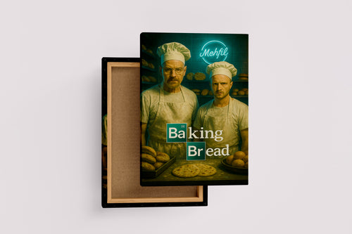 ai creation, breaking bread, breaking bad, series, ai art, art, kanvas tablo