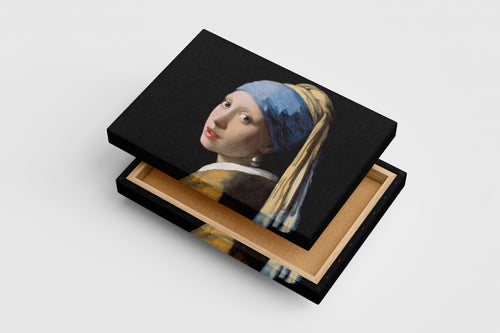 Johannes Vermeer'in Gizemli Başyapıtı İnci Küpeli Kız Barok Sanatı Kanvas Tablo