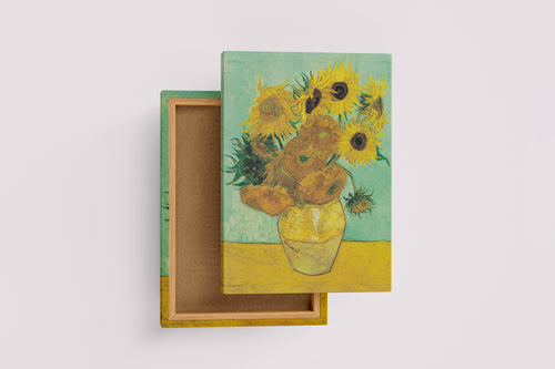 Vincent van Gogh Ayçiçekleri Vazoda Natürmort Kanvas Tablo