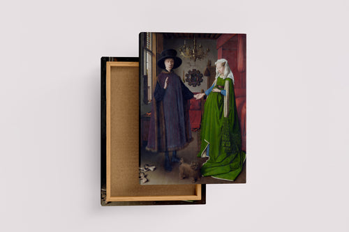 Jan van Eyck Arnolfini’nin Evlenmesi Kanvas Tablo