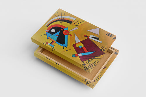 Wassily Kandinsky Swinging (Salınım) Bauhaus Dönemi Soyut Kanvas Tablo