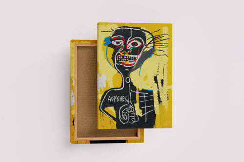 Jean-Michel Basquiat Anatomik Figür Soyut Sanat Kanvas Tablo