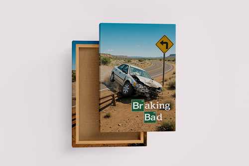 ai creation, breaking bad, series, ai art, art, kanvas tablo