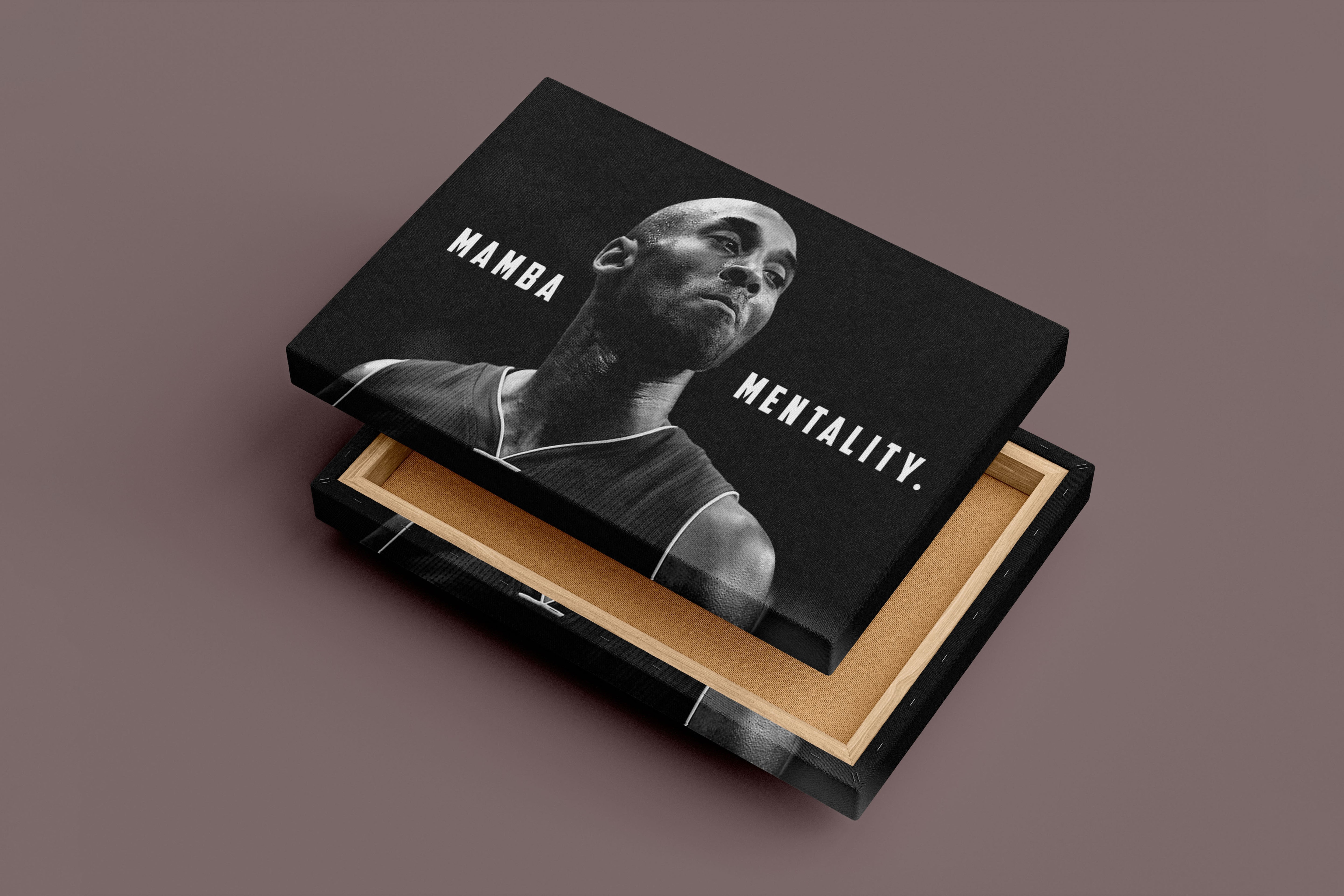 mamba mentality, kobe bryant, sport, kanvas tablo