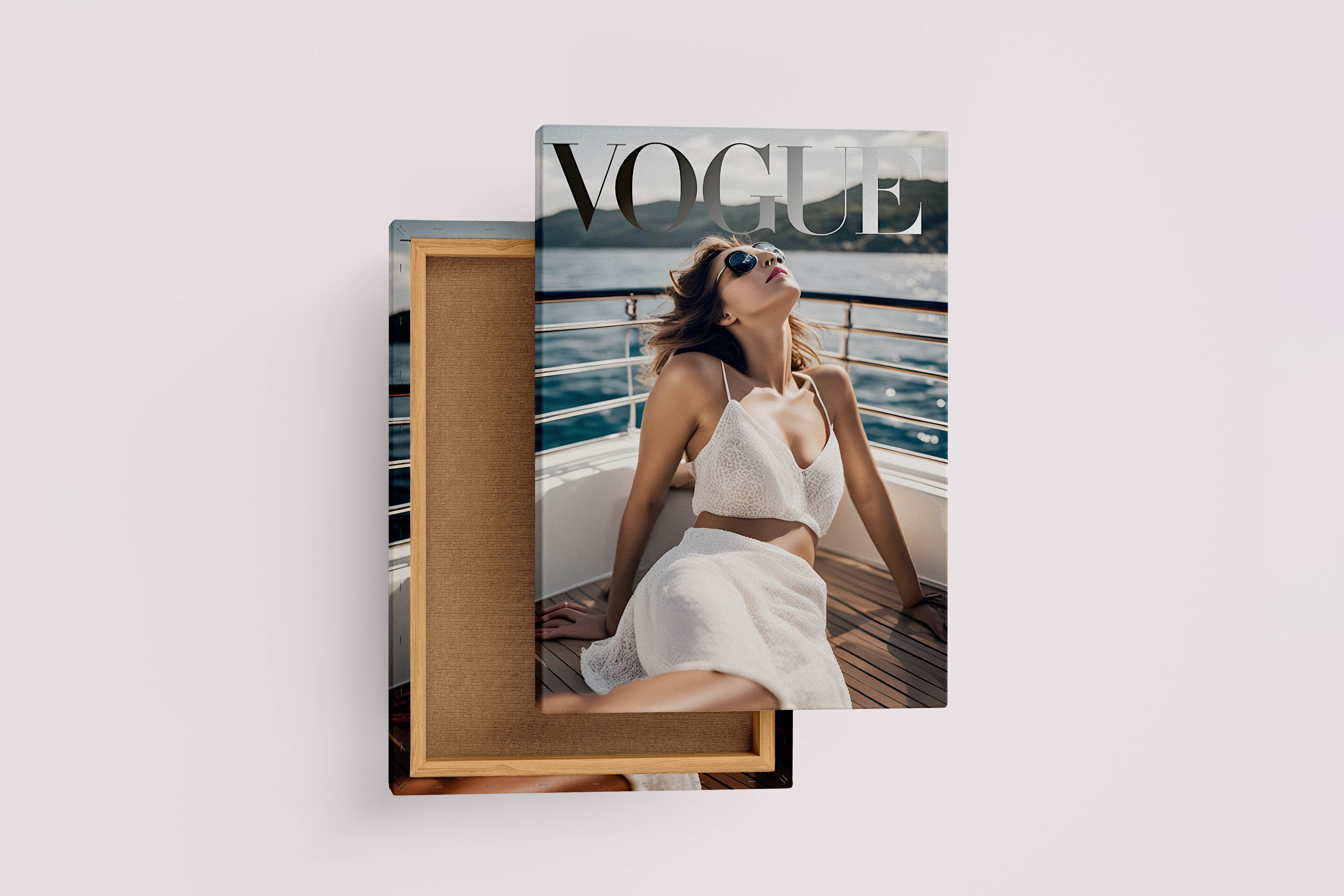 ai creation vogue, beauty, sunshine, art, kanvas tablo