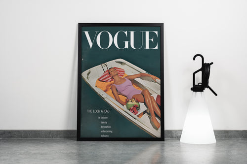 vogue the look ahead, beauty, sunshine, art, kanvas tablo