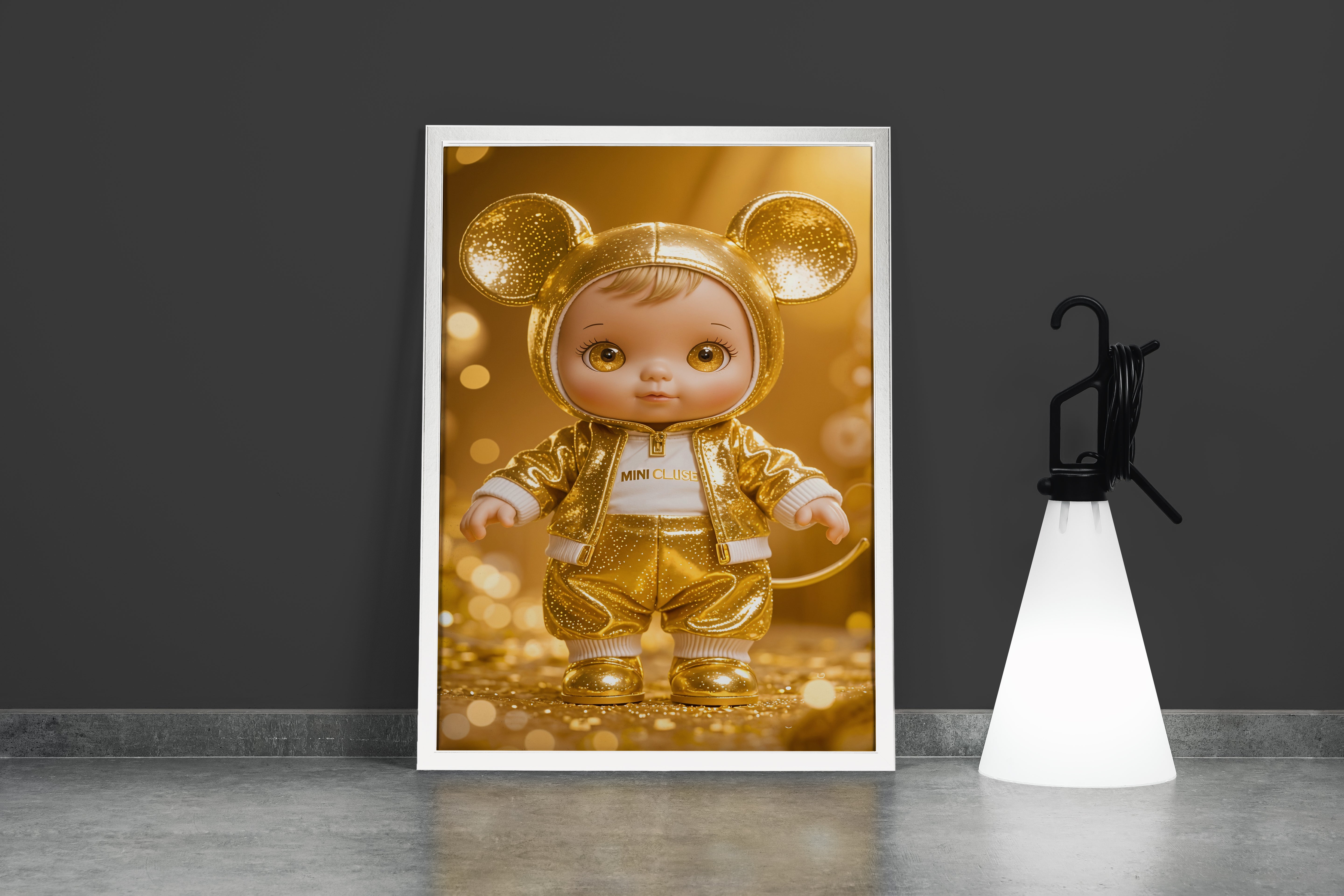 ai creation, baby doll model 3, kid, ai art, art, kanvas tablo