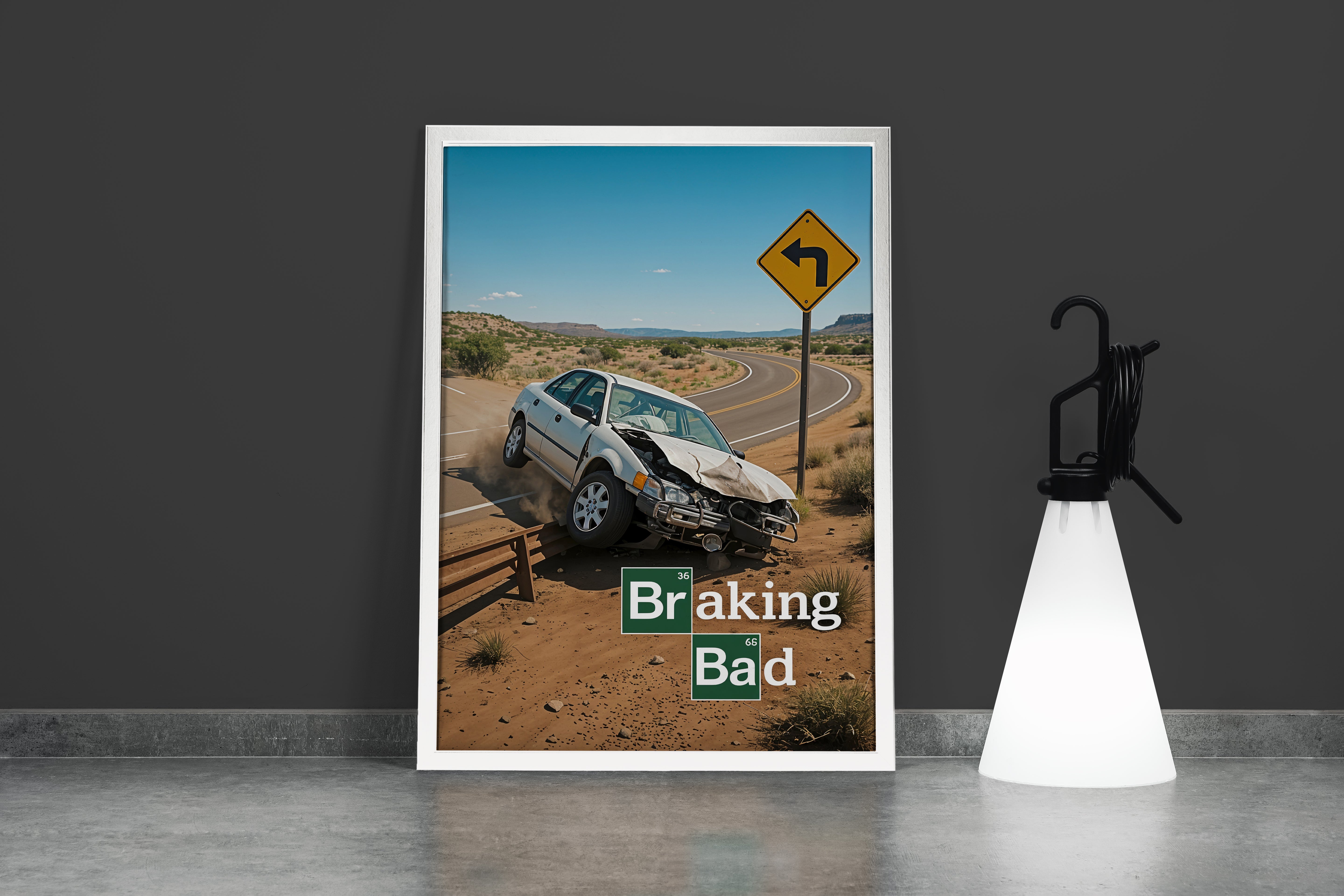 ai creation, breaking bad, series, ai art, art, kanvas tablo