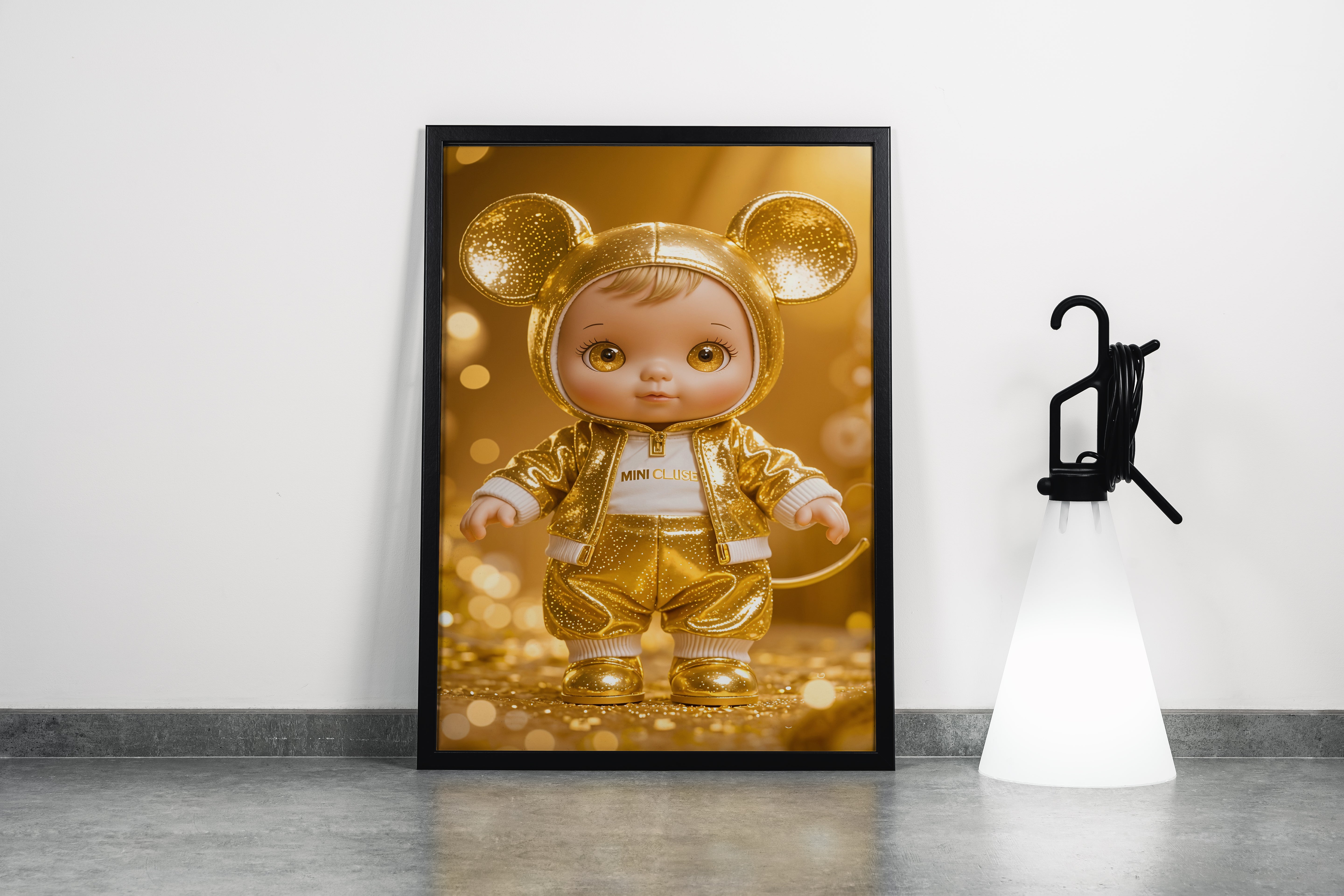 ai creation, baby doll model 3, kid, ai art, art, kanvas tablo