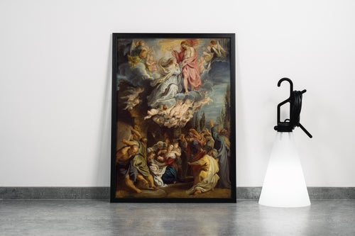 Peter Paul Rubens Meryem’in Göğe Yükselişi Barok Sanat Kanvas Tablo