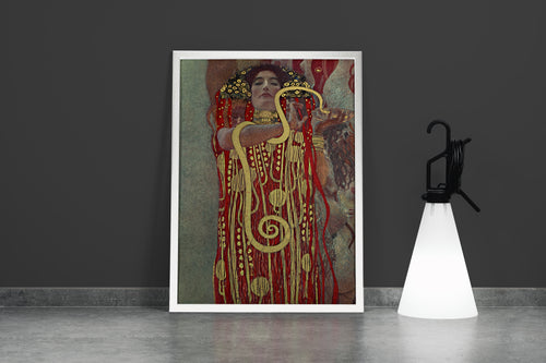 Gustav Klimt Hygieia Kanvas Tablo