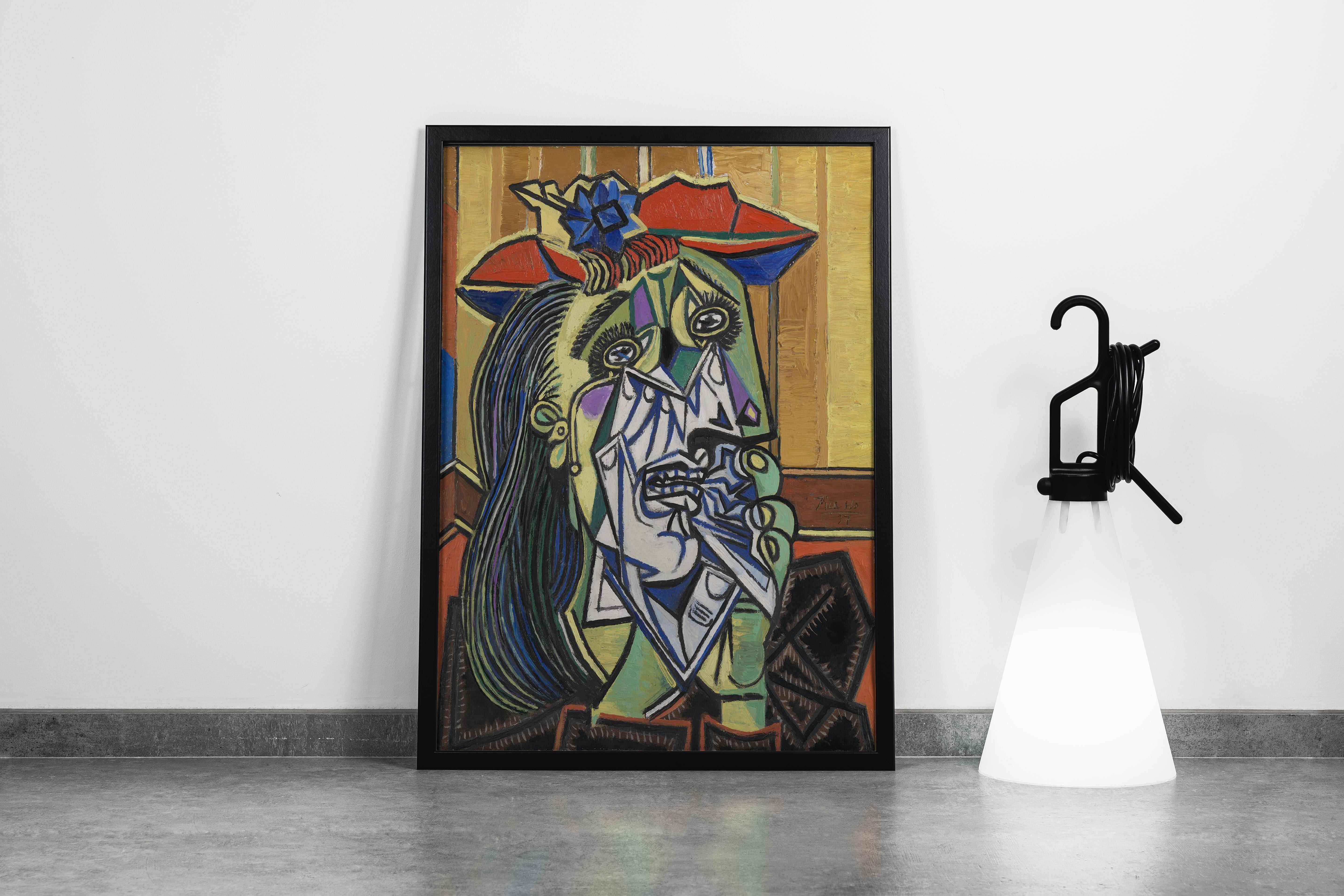 Pablo Picasso Weeping Woman Soyut Ekspresyon Kanvas Tablo