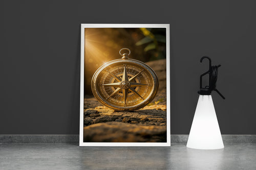 ai creation, magnificent compass model 2, ai art, art, kanvas tablo