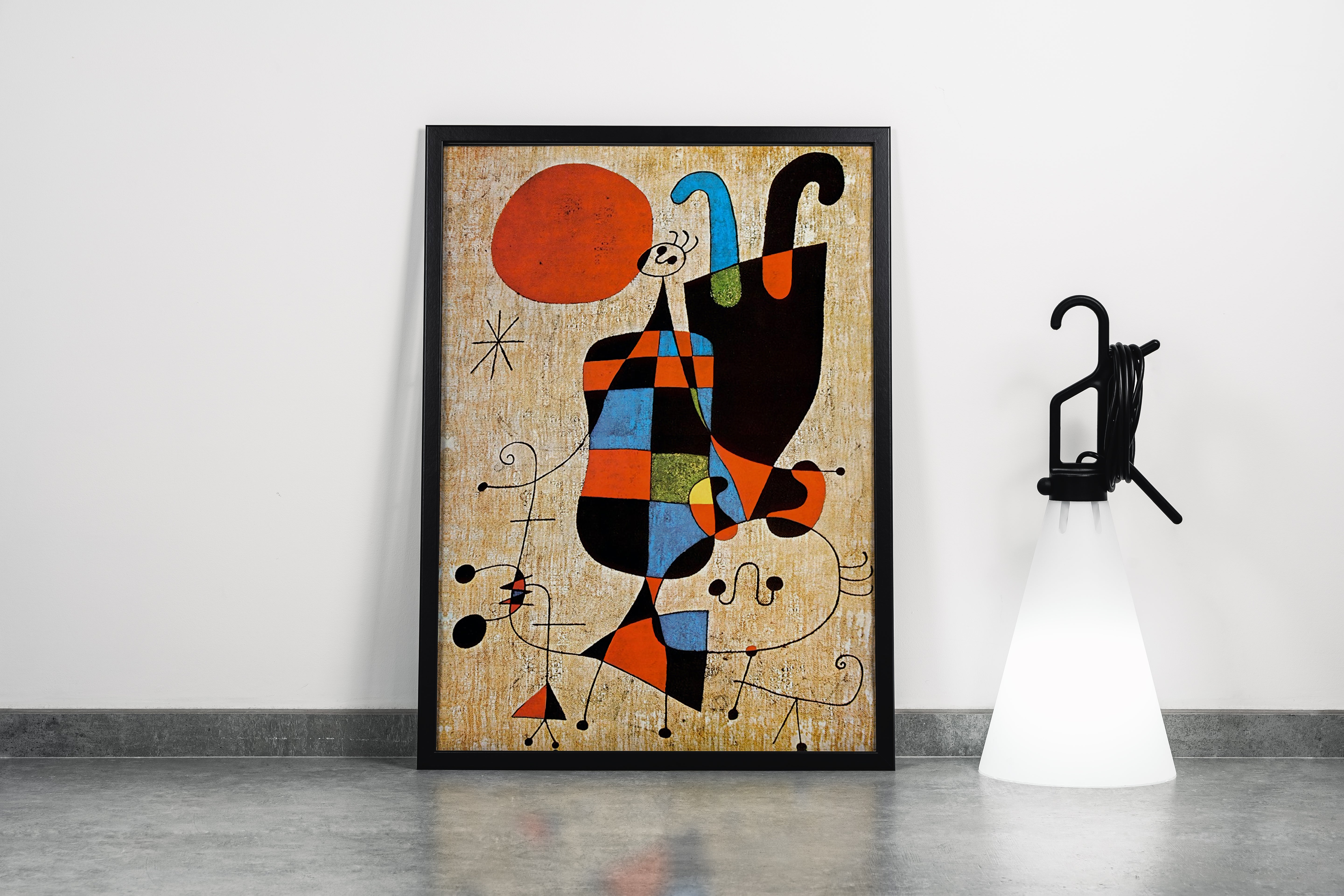 Joan Miró Harlequin’in Karnavalı Soyut Sanat Kanvas Tablo