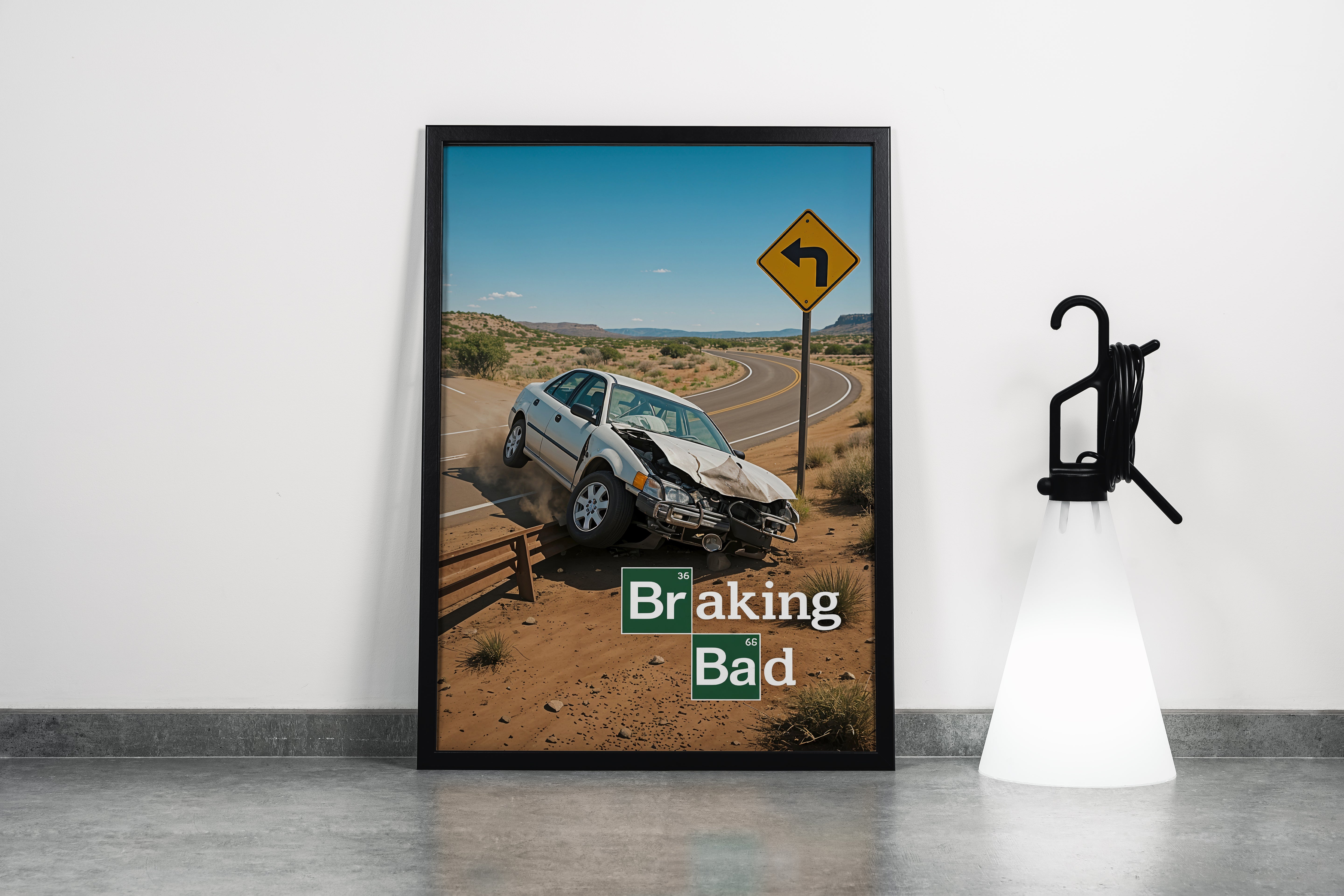 ai creation, breaking bad, series, ai art, art, kanvas tablo
