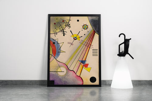 Wassily Kandinsky Soyut Geometrik Kompozisyon Bauhaus Renkli Modern Kanvas Tablo
