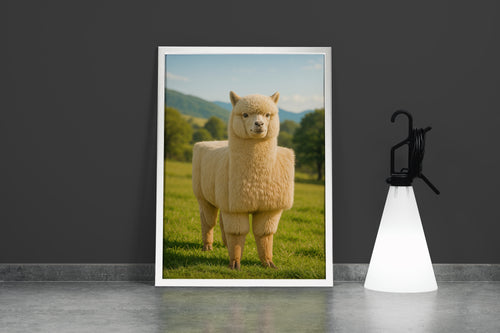 ai creation, rectangular sheep, ai art, art, kanvas tablo