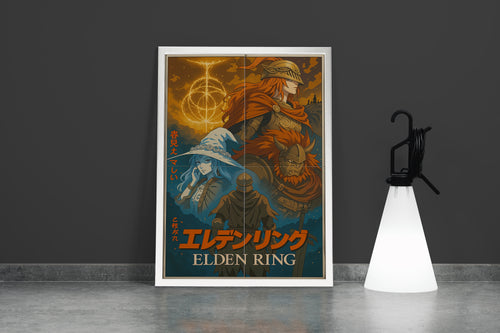 ai creation, elden ring cartoon, ai art, art, kanvas tablo