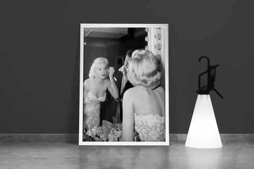 monochrome, sanat, marilyn monroe, art, makyaj, model, kadın, kanvas tablo