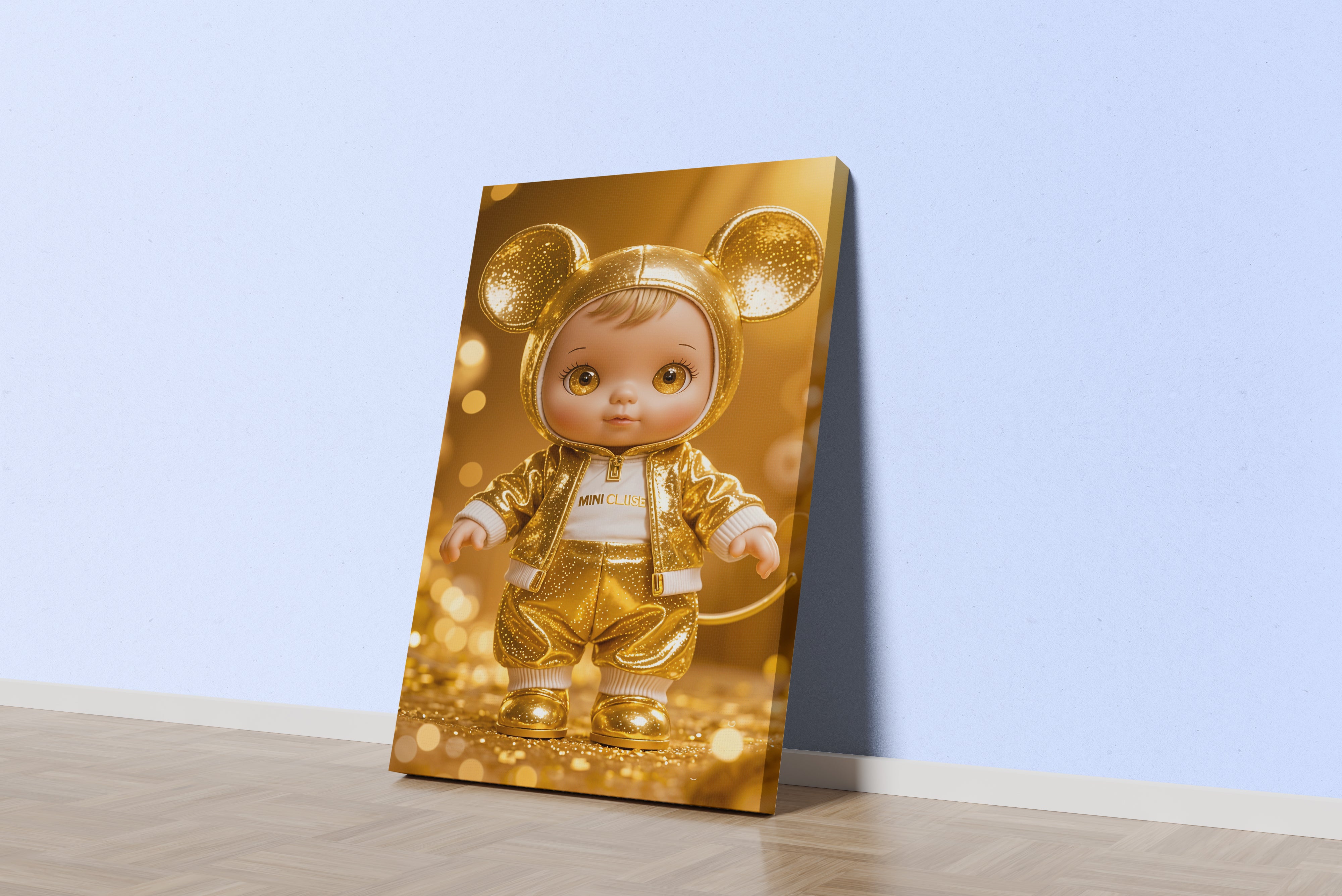 ai creation, baby doll model 3, kid, ai art, art, kanvas tablo