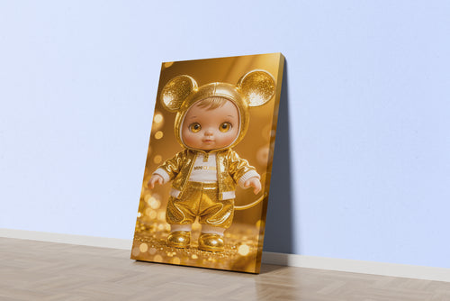 ai creation, baby doll model 3, kid, ai art, art, kanvas tablo