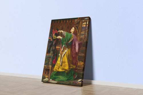 Edward Burne-Jones Sidonia von Bork Rönesans Sanat Kanvas Tablo