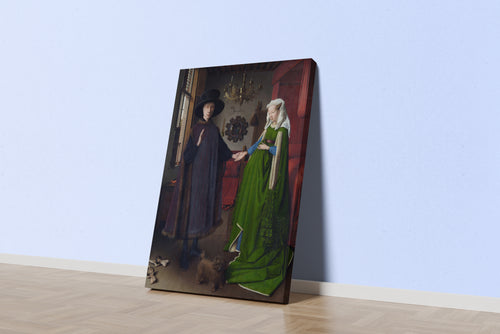 Jan van Eyck Arnolfini’nin Evlenmesi Kanvas Tablo