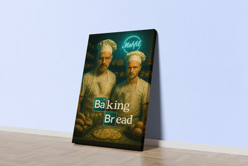 ai creation, breaking bread, breaking bad, series, ai art, art, kanvas tablo