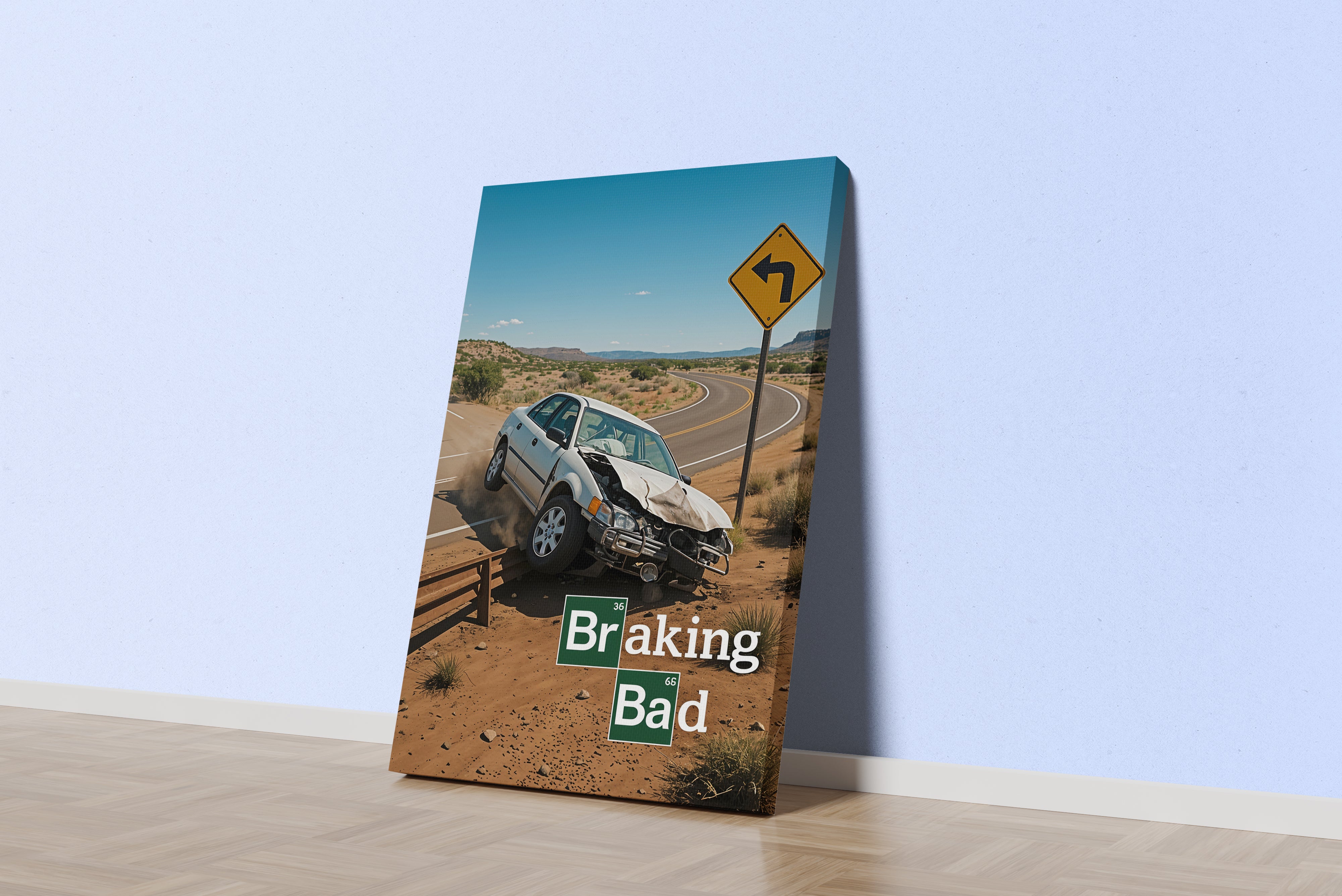 ai creation, breaking bad, series, ai art, art, kanvas tablo