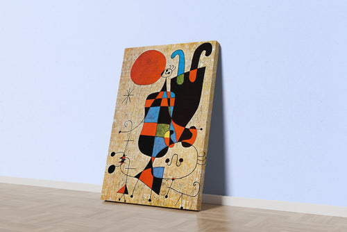 Joan Miró Harlequin’in Karnavalı Soyut Sanat Kanvas Tablo