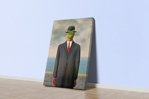 René Magritte The Son of Man Sürrealist Sanat Kanvas Tablo