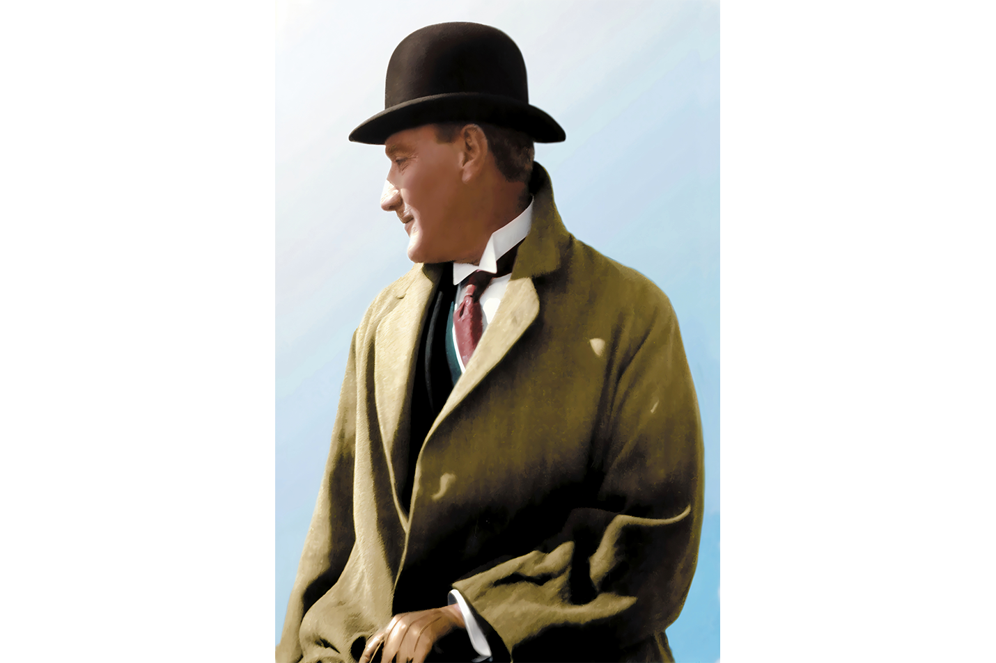 Atatürk portre model 13, art, kanvas tablo