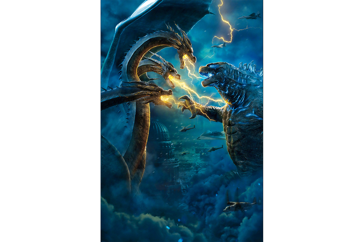 godzilla model 2, movies, art, kanvas tablo