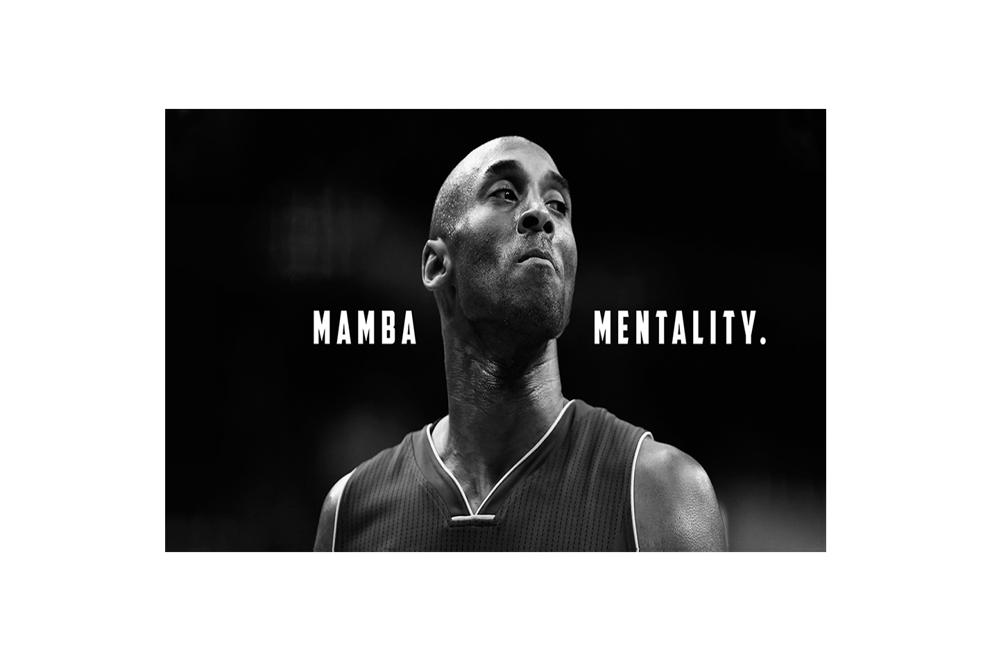mamba mentality, kobe bryant, sport, kanvas tablo