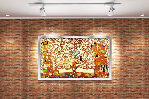 Gustav Klimt Hayat Ağacı Altın Dönem Art Nouveau Kanvas Tablo
