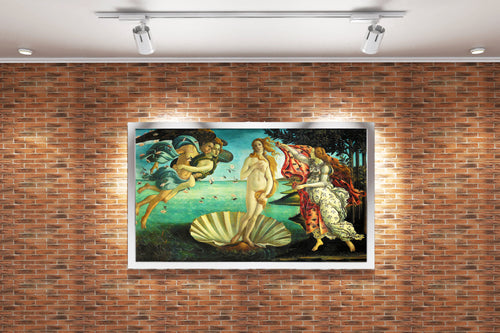 Sandro Botticelli'nin Rönesans Başyapıtı Venüs'ün Doğuşu Kanvas Tablo