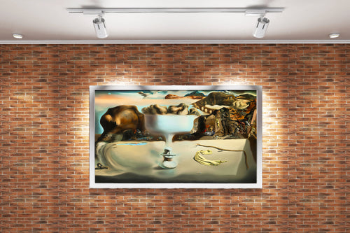 Salvador Dalí Görsel İllüzyon Çift Görüntü Kompozisyon Kanvas Tablo