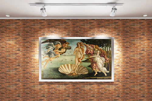 Sandro Botticelli'nin İkonik Başyapıtı Venüs'ün Doğuşu Rönesans Kanvas Tablo