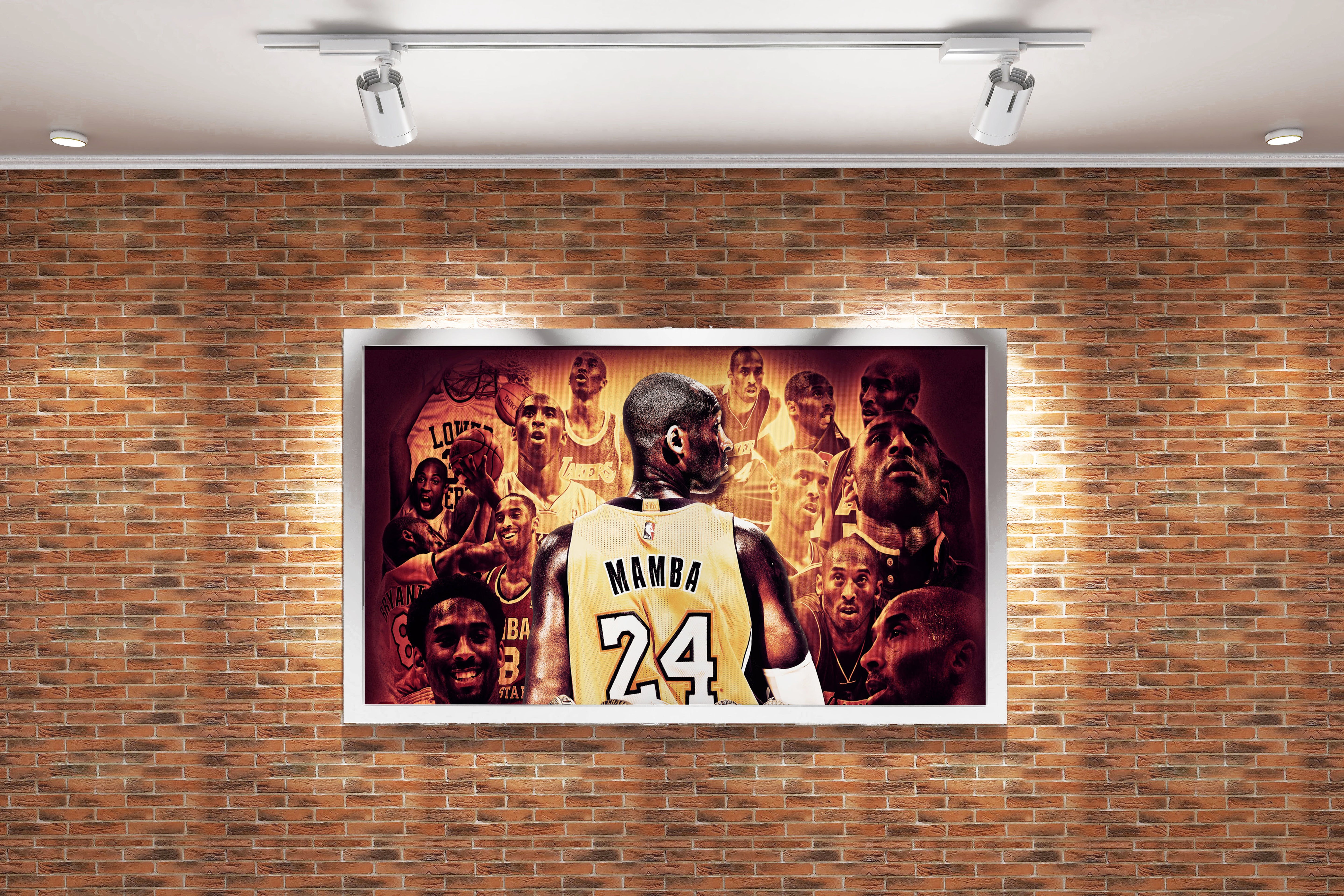 mamba mentality 2, kobe bryant, sport, kanvas tablo