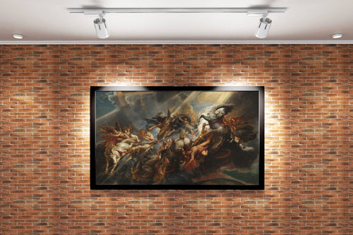 Peter Paul Rubens Phaeton'un Düşüşü Dramatik Barok Sanatı Kanvas Tablo