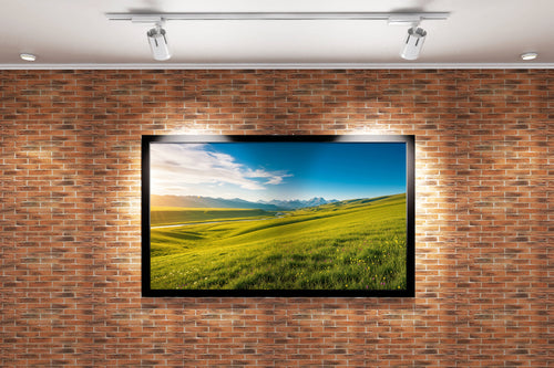 nature and countryside views in daylight, view, art, kanvas tablo