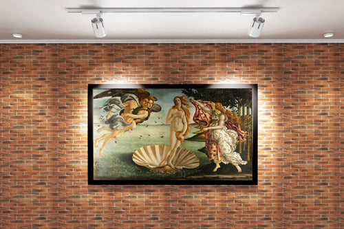 Sandro Botticelli'nin İkonik Başyapıtı Venüs'ün Doğuşu Rönesans Kanvas Tablo