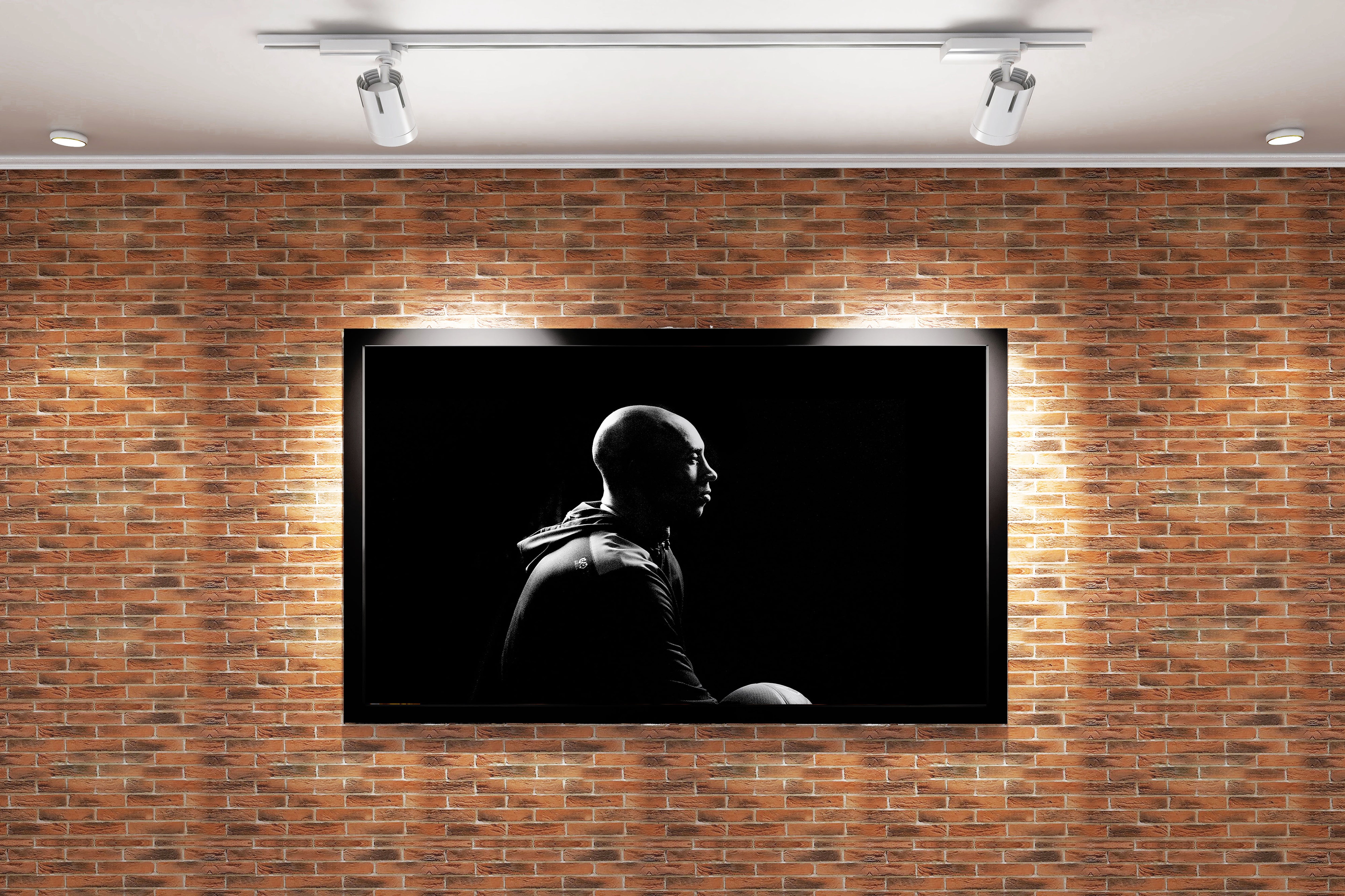 darkness, kobe bryant, sport, kanvas tablo
