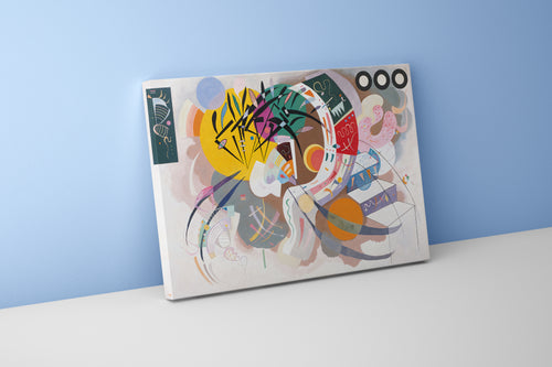 Wassily Kandinsky Composition VIII Bauhaus Dönemi Geometrik Soyut Kanvas Tablo