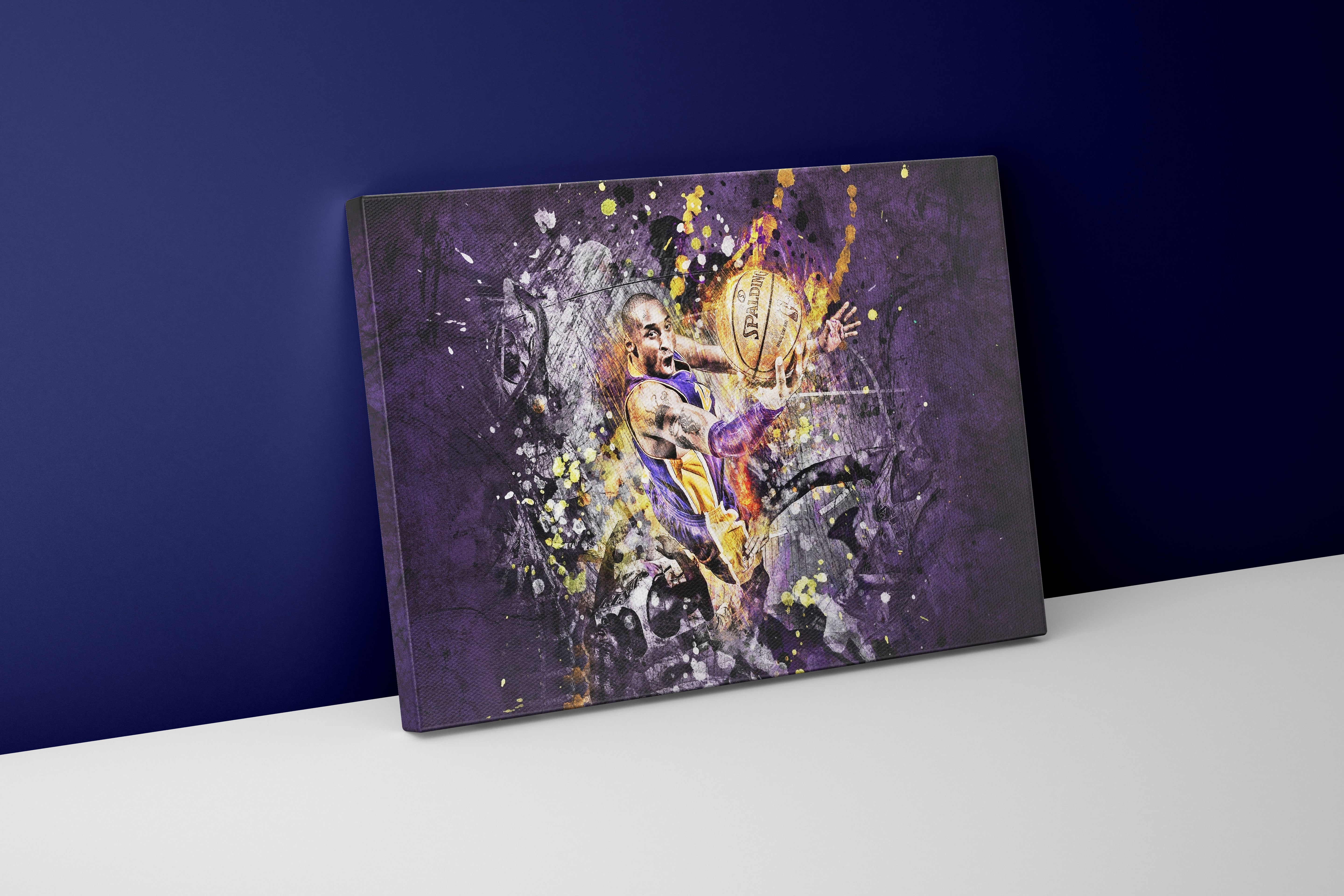 head model 2, kobe bryant, sport, kanvas tablo
